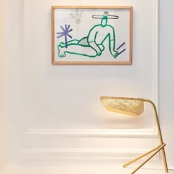 Lampa Stołowa Mediterranea Mosiężna Petite Friture