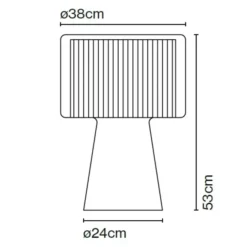 Lampa Stołowa Mercer Pearl White Marset