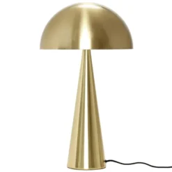 Lampa Stołowa Metal Mosiężna Hubsch