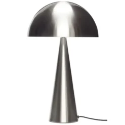 Lampa Stołowa Metal Niklowana Hubsch