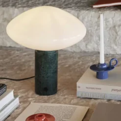 Lampa Stołowa Mist Ap17 Verde Guatemala Andtradition