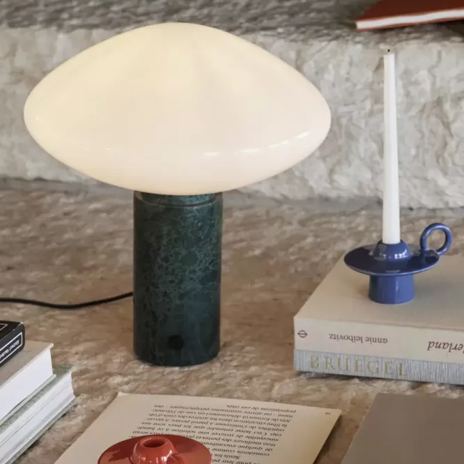 Lampa Stołowa Mist Ap17 Verde Guatemala Andtradition