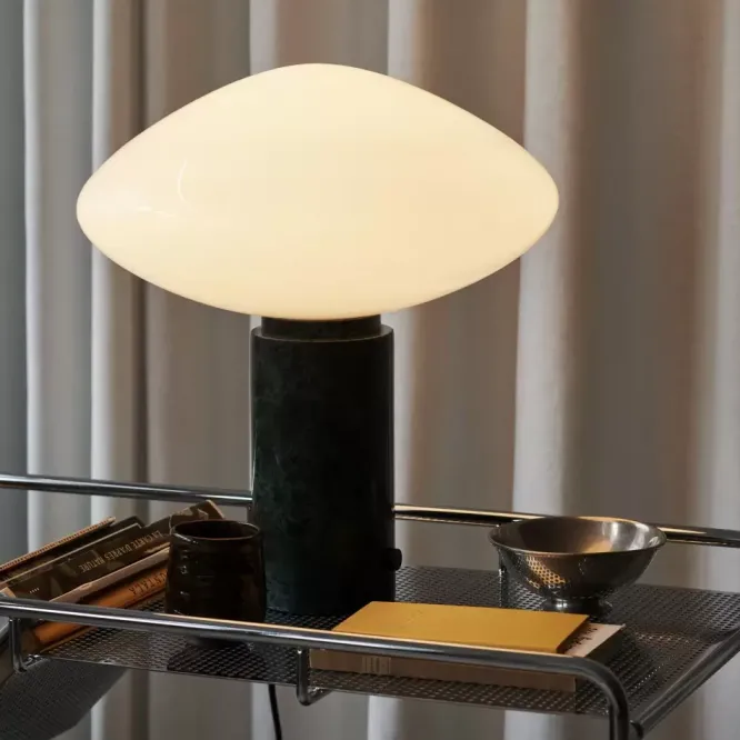 Lampa Stołowa Mist Ap17 Verde Guatemala Andtradition