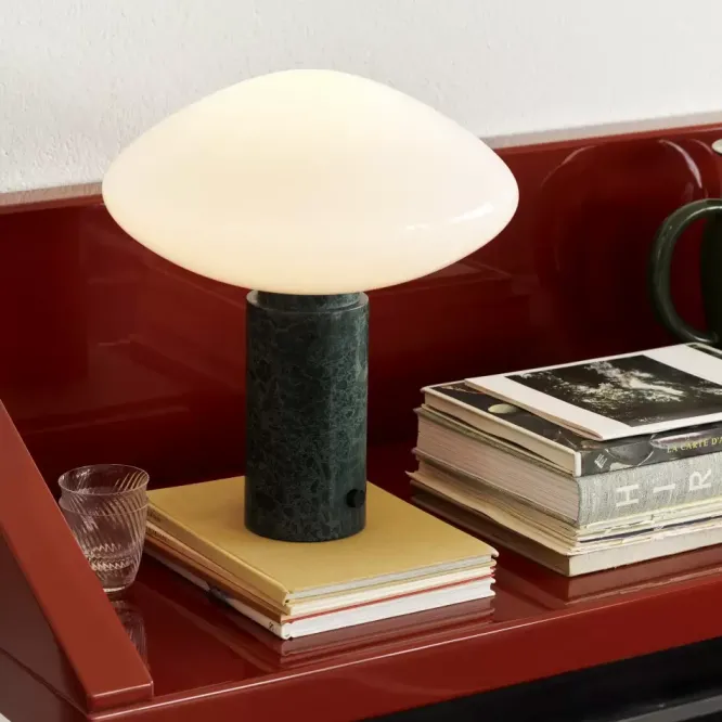 Lampa Stołowa Mist Ap17 Verde Guatemala Andtradition