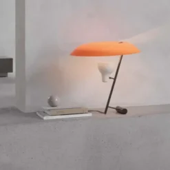 Lampa Stołowa Model 548 Ciemny Mosiądz - Pomarańczowy Astep