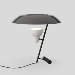 Lampa Stołowa Model 548 Ciemny Mosiądz - Szary Astep