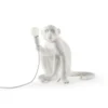 Lampa Stołowa Monkey Biała - Wersja Siedząca Seletti
