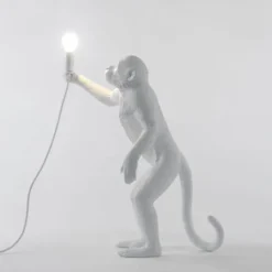 Lampa Stołowa Monkey Biała - Wersja Stojąca Seletti