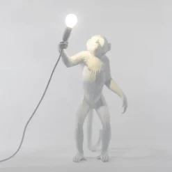 Lampa Stołowa Monkey Biała - Wersja Stojąca Seletti