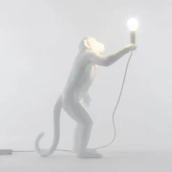 Lampa Stołowa Monkey Biała - Wersja Stojąca Seletti