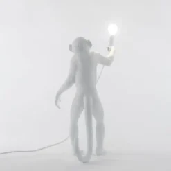 Lampa Stołowa Monkey Biała - Wersja Stojąca Seletti