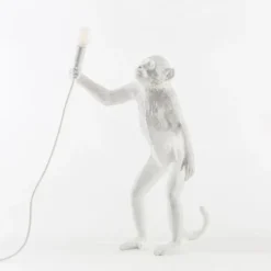 Lampa Stołowa Monkey Biała - Wersja Stojąca Seletti