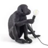 Lampa Stołowa Monkey Czarna - Wersja Siedząca Seletti