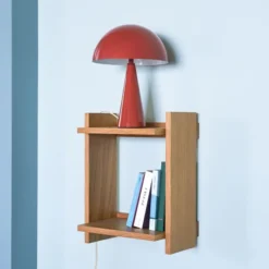 Lampa Stołowa Mush Czerwona Hubsch