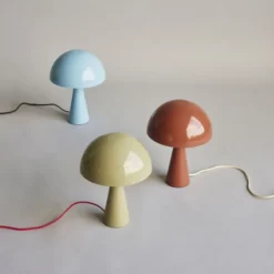 Lampa Stołowa Mush Mosiężna Hubsch