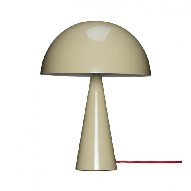 Lampa Stołowa Mush Piaskowa Hubsch
