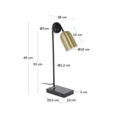 Lampa Stołowa Natsumi Kave Home