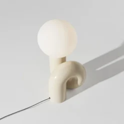 Lampa Stołowa Neotenic 26 Cm Waniliowa Petite Friture