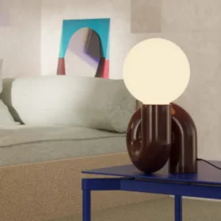 Lampa Stołowa Neotenic 26 Cm Wiśniowa Petite Friture