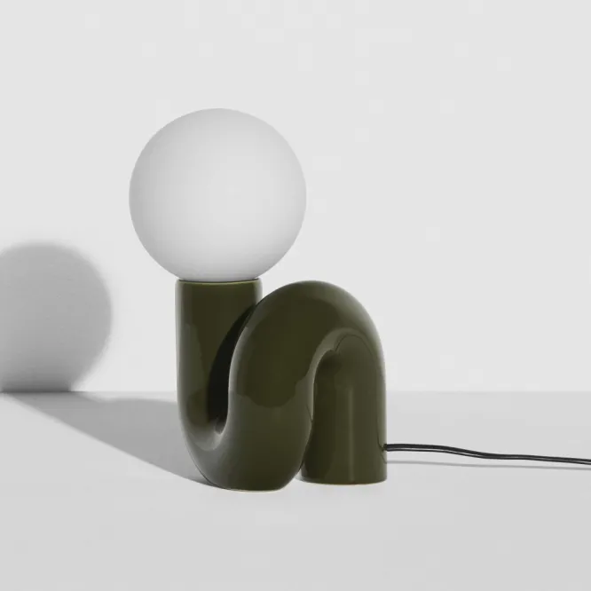 Lampa Stołowa Neotenic 26 Cm Zielona Petite Friture