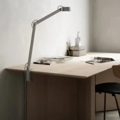 Lampa Stołowa Nobu Szara