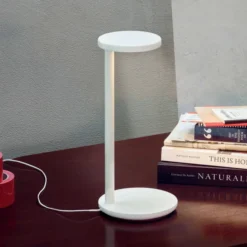 Lampa Stołowa Oblique Biała Flos