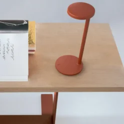 Lampa Stołowa Oblique Czerwona Flos