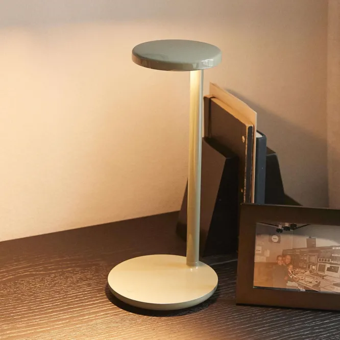 Lampa Stołowa Oblique Zielona Flos