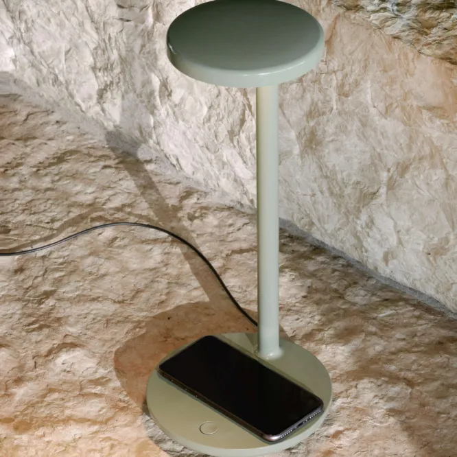 Lampa Stołowa Oblique Zielona Flos