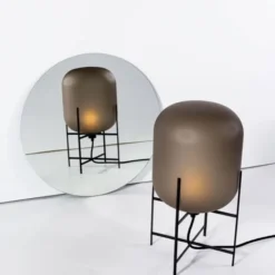 Lampa Stołowa Oda Biała Pulpo