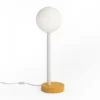 Lampa Stołowa Off Centre Biało-Pomarańczowa Atelier Areti