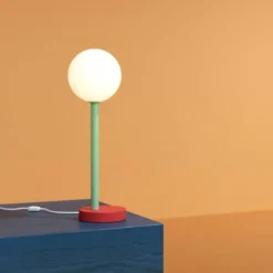 Lampa Stołowa Off Centre Czerwono-Jasnozielona Atelier Areti