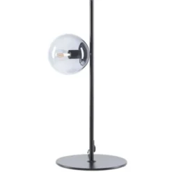 Lampa Stołowa Orb Czarna Bolia