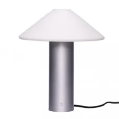 Lampa Stołowa Orbit Srebrna Hubsch