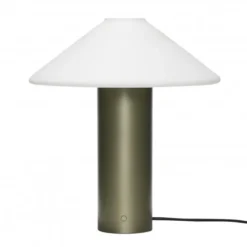 Lampa Stołowa Orbit Zielona Hubsch