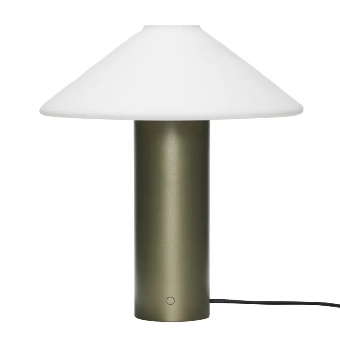 Lampa Stołowa Orbit Zielona Hubsch