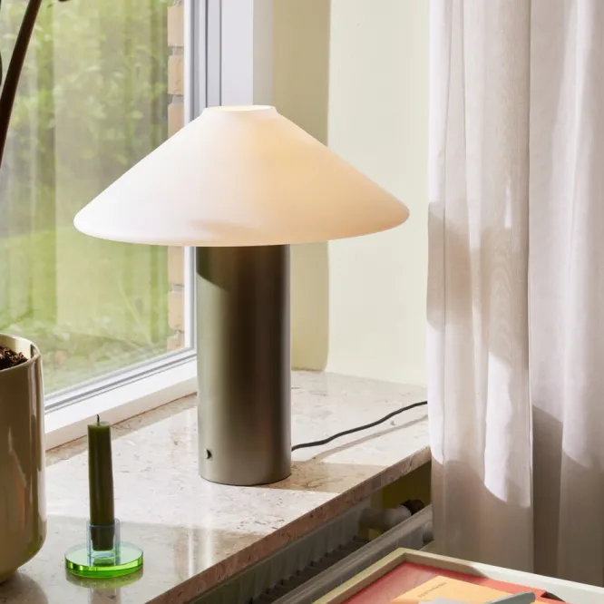 Lampa Stołowa Orbit Zielona Hubsch