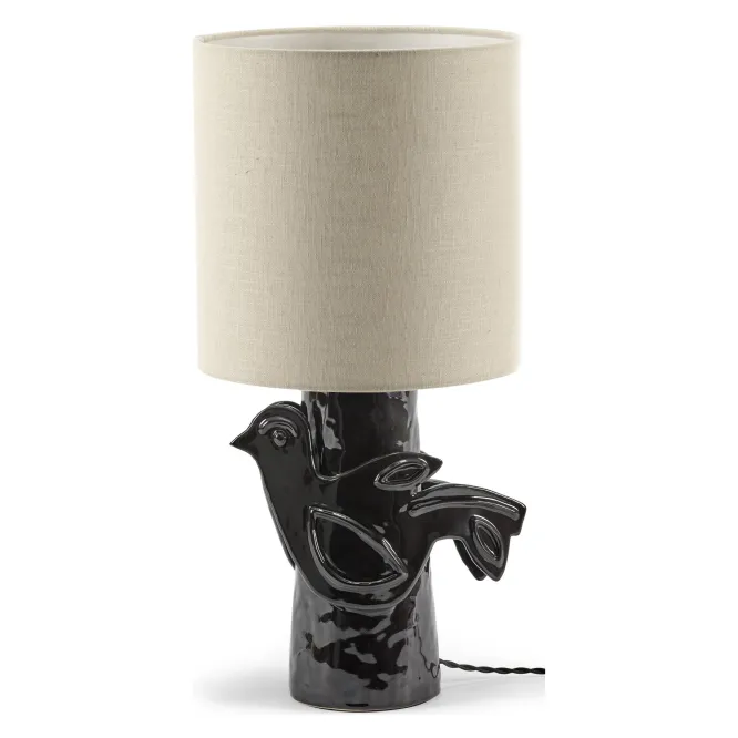 Lampa Stołowa Paloma Czarna Serax