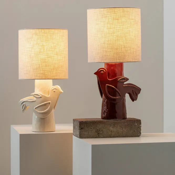 Lampa Stołowa Paloma Czarna Serax