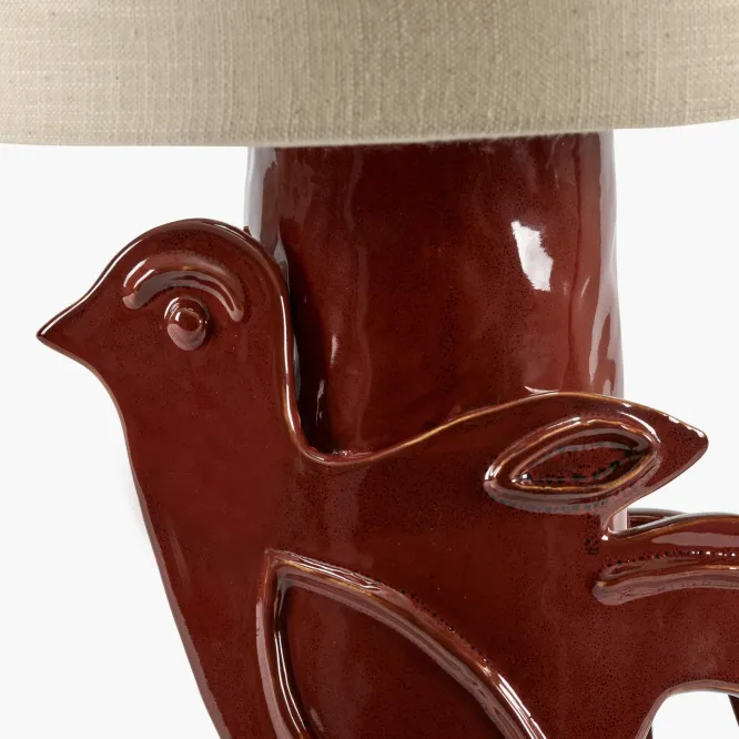 Lampa Stołowa Paloma Czerwona Serax