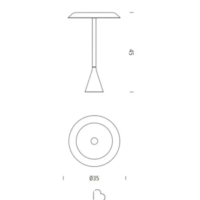 Lampa Stołowa Panama Biała Nemo