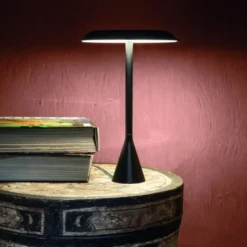 Lampa Stołowa Panama Mini Czarna Nemo