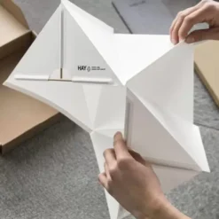 Lampa Stołowa Paper Cube Hay