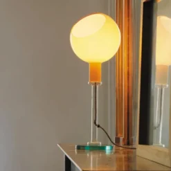 Lampa Stołowa Parola Bursztynowa Fontana Arte