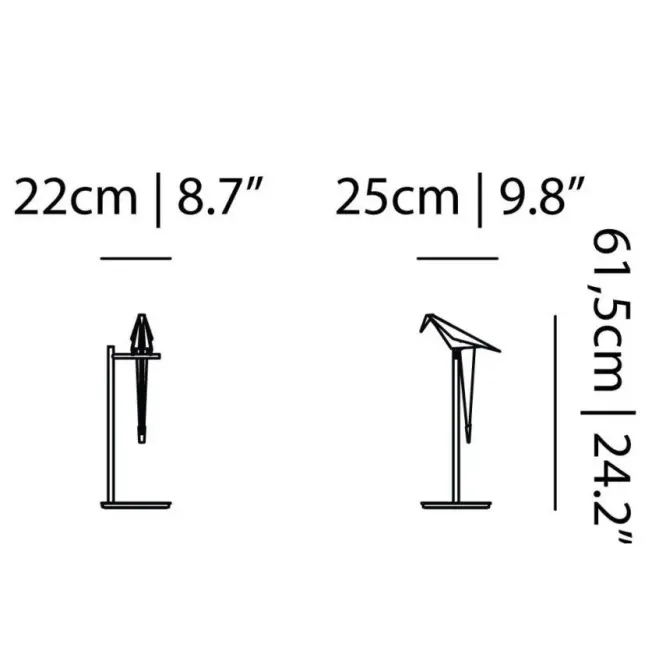 Lampa Stołowa Perch Light Moooi