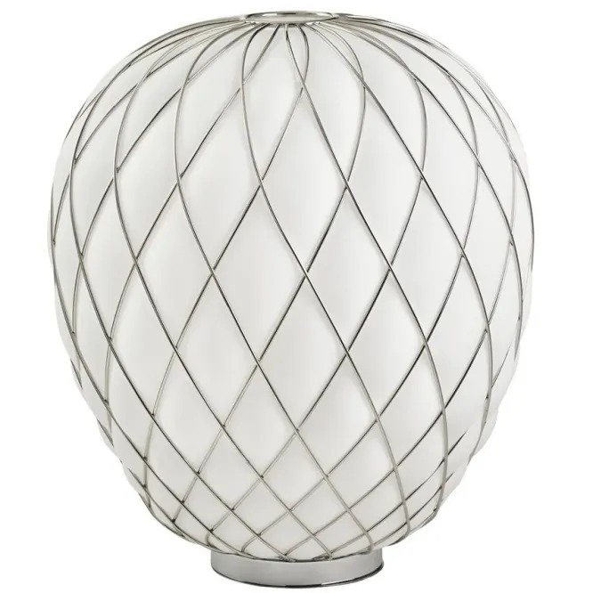 Lampa Stołowa Pinecone 52 Cm Chromowana Fontana Arte