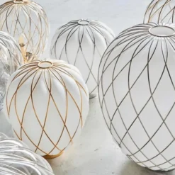 Lampa Stołowa Pinecone 52 Cm Chromowana Fontana Arte