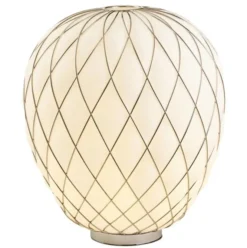 Lampa Stołowa Pinecone 52 Cm Chromowana Fontana Arte