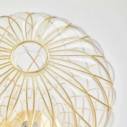 Lampa Stołowa Pinecone 52 Cm Transparentno-Złota Fontana Arte