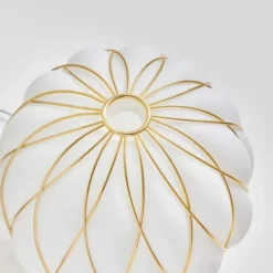 Lampa Stołowa Pinecone 36 Cm Złota Fontana Arte